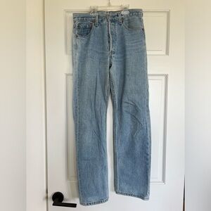 Levi’s Straight Light Wash Jeans